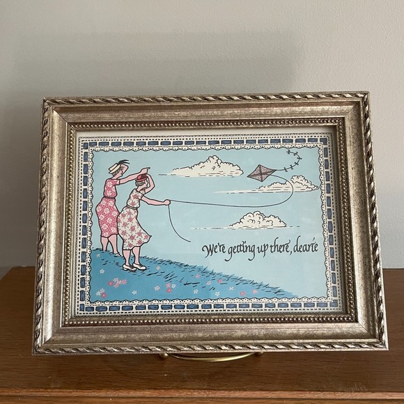 Adorable Punny Wall Art Glass Front Professionally Framed and Mounted Wall Art - Picture 9 of 10